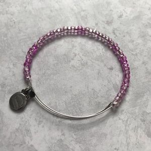 Purple beaded Alex & ani